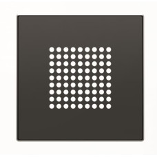 Центральна плата аудіо розетки ABB Sky 2CLA852900A1501 8529 NS (чорний оксамит)