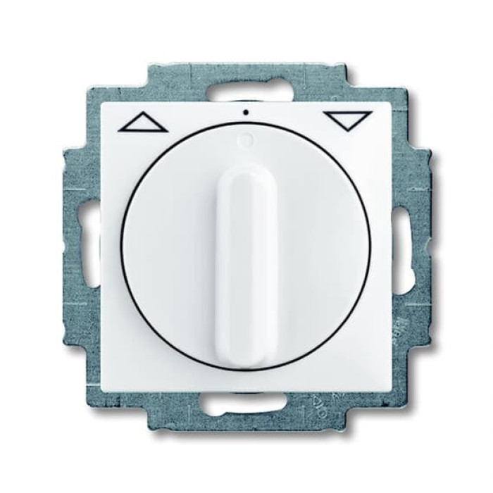 Вимикач жалюзі ABB Basic 55 2CKA001101A0920 2713 UCDR-94-507 (білий)