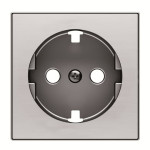 Центральна плата розетки ABB Sky 2CLA858890A1401 8588.9 AI із заземленням (сталь)