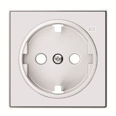 Центральна плата розетки ABB Sky 2CLA858880A1101 8588.8 BL із заземленням та лінзою (білий)
