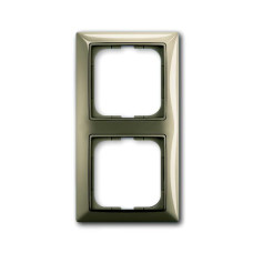 Двомісна рамка ABB Basic 55 2CKA001725A1527 2512-99-507 (бежевий мейсон)