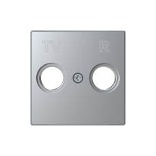 Центральна плата TV+R розетки ABB Sky 8550 PL (срібло)