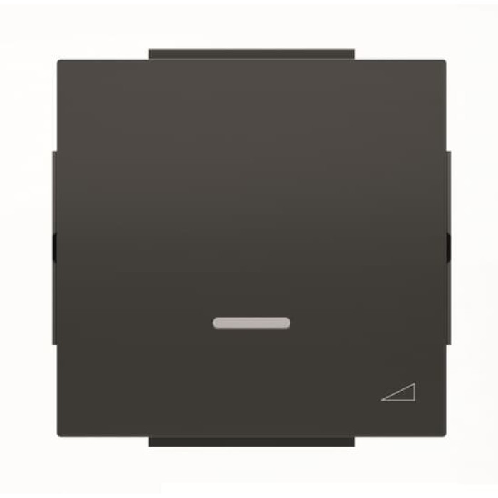 Центральна плата клавіші світлорегулятора ABB серія Sky 2CLA856010A1501 8560.1 NS чорний оксамит