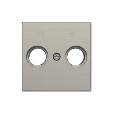 Центральна плата TV+R розетки ABB Sky 2CLA855000A1401 8550 AI (сталь)