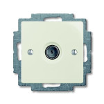 TV розетка ABB Basic 55 2CKA001724A4317 1743-01-96-507 (білий шале)