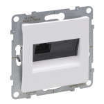 Комп'ютерна розетка RJ45 Cat.6 UTP Legrand SUNO білий