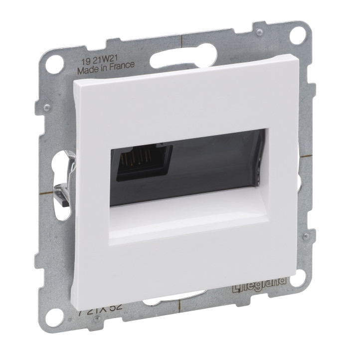 Комп'ютерна розетка RJ45 Cat.6 UTP Legrand SUNO білий
