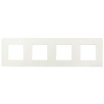 Чотиримісна рамка ABB Zenit 2CLA227410N1101 N2274.1 BL (білий)