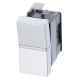 Вимикач ABB Zenit 2CLA210120N1101 N2101.2 BL 1М (білий)