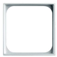 Центральна плата комунікаційної розетки ABB Basic 55 2CKA001726A0219 1746-94-507 з накладкою 50х50 (білий)