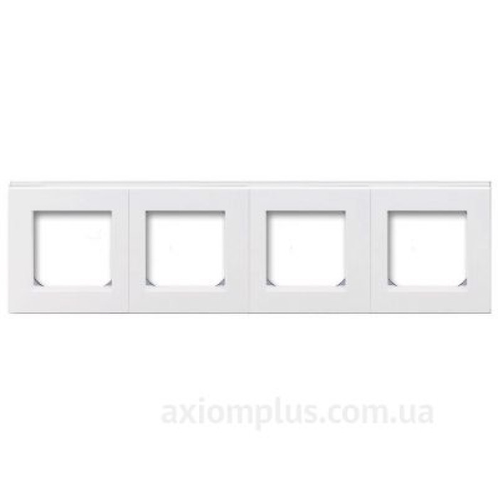 Чотиримісна рамка ABB Levit 3901H-A05040 03 (білий)