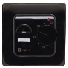 Терморегулятор механічний для теплої підлоги Castle RTC 70.26 Black