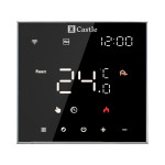Терморегулятор для теплого пола Castle AC602H Черный