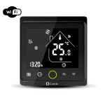 Терморегулятор програмний для теплої підлоги Castle АС603 VAB (Чорний) WI-FI