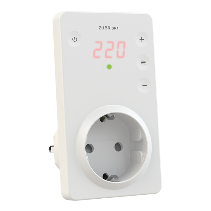 Реле контролю напруги DS Electronics ZUBR 16A (ZUBR-SR1 red)