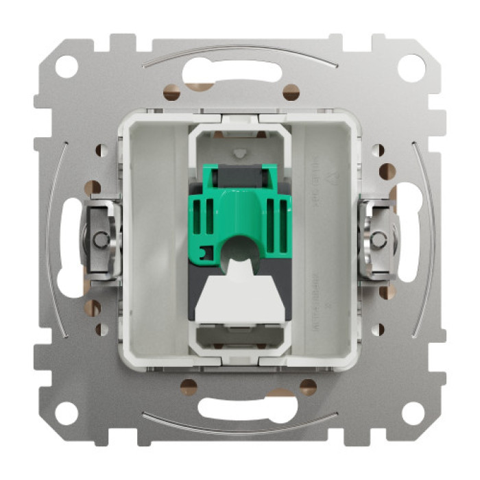 (АКЦИЯ!!! 4+1 шт.) Розетка компьютерная RJ45 кат. 5e UTP Schneider Sedna Design Бежевый
