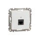 Комп'ютерна розетка RJ45 кат. 5е UTP Schneider Sedna Design Білий