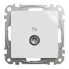Розетка TV конечная 4 дБ Schneider Sedna Design Белый