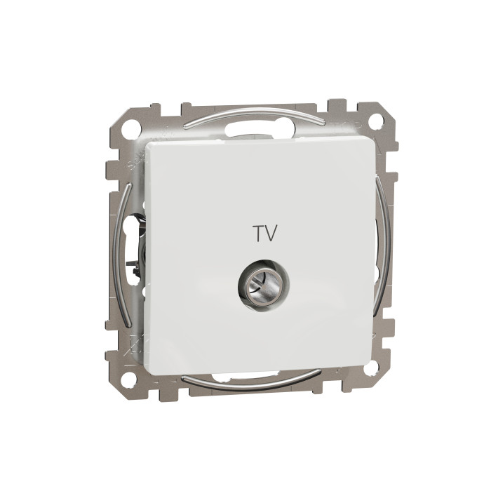 Розетка TV кінцева 4 дБ Schneider Sedna Design Білий