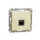 Комп'ютерна розетка RJ45 кат. 5е UTP Schneider Sedna Elements штучне дерево Береза