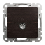Розетка TV Schneider Sedna Elements искусств. дерево Венге