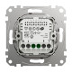 Датчик руху із вимикачем 10 A Schneider Sedna Design Венге