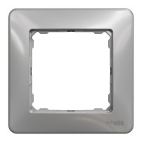 Рамка 1-постова Schneider Sedna Design Алюміній