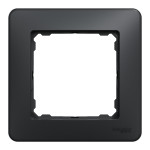 Рамка 1-постова Schneider Sedna Design Чорний