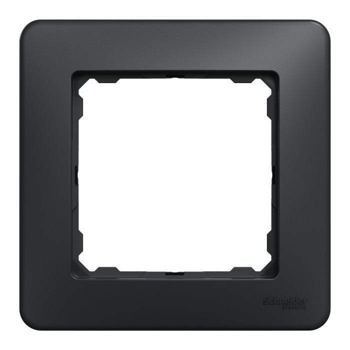 Рамка 1-постова Schneider Sedna Design Чорний
