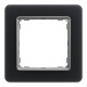 Рамка 1-постова Schneider Sedna Elements штучне матове скло, пластик
