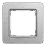 Рамка 1-постова Schneider Sedna Elements матовий алюміній, пластик