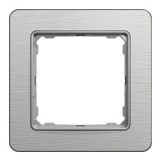 Рамка 1-постовая Schneider Sedna Elements матовый Алюминий, пластик