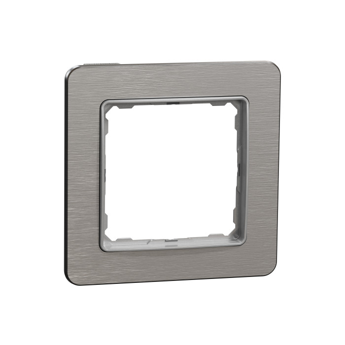 Рамка 1-постова Schneider Sedna Elements матовий алюміній, пластик