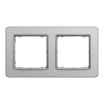 Рамка 2-постова Schneider Sedna Elements матовий алюміній, пластик