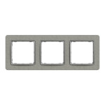 Рамка 3-постова Schneider Sedna Elements бетон, пластик