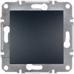 Переключатель Schneider Electric Asfora Plus 1-клавишный перекрестный антрацит