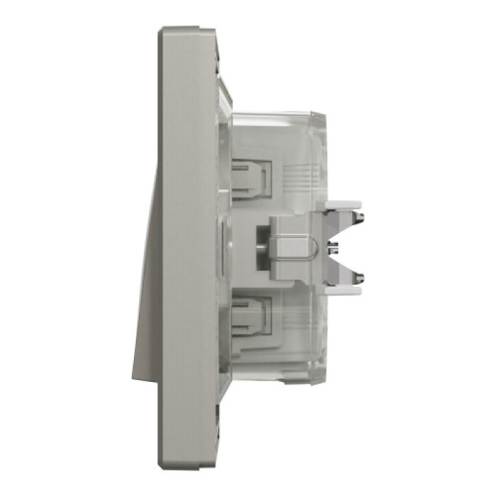 Вимикач Schneider Electric Asfora 1-клавішний IP44 бронза