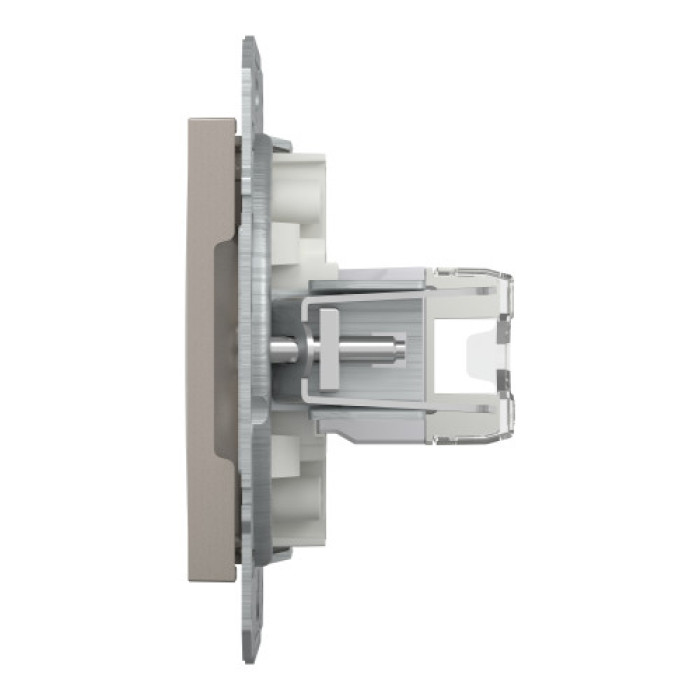 Розетка Schneider Electric Asfora Plus компьютерная RJ45 кат. 5е UTP бронза