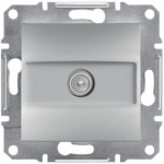 Розетка Schneider Electric Asfora TV 8 dB прохідна алюміній