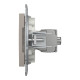 Розетка Schneider Electric Asfora Plus комп'ютерна RJ45 кат. 5е STP бронза