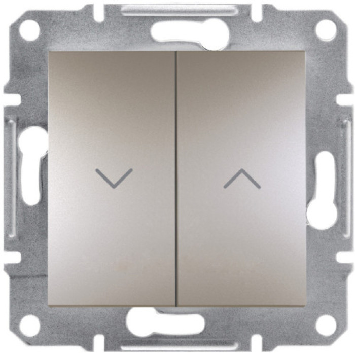 Вимикач Schneider Electric Asfora Plus для жалюзі бронза