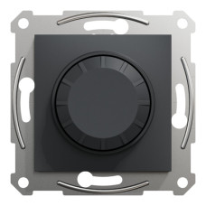 Диммер поворотный LED RC 3-370 Вт Антрацит Asfora