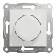 Діммер поворотний LED RC 3-370 Вт Білий Asfora