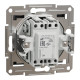 Кнопка Schneider Electric Asfora Plus з підсвічуванням антрацит