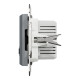 Розетка Schneider Electric Asfora Plus 2xUSB A+C 2.4А сталь