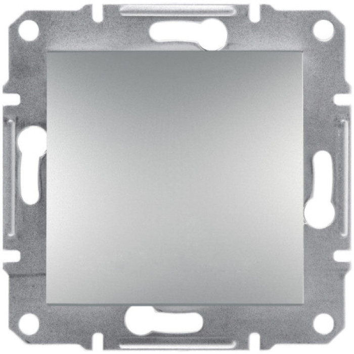 Кнопка Schneider Electric Asfora Plus алюминий