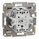 Кнопка Schneider Electric Asfora Plus алюминий