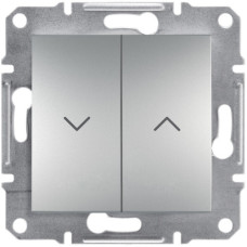 Вимикач Schneider Electric Asfora Plus для жалюзі алюміній