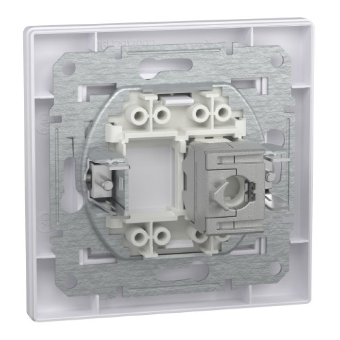 Розетка Schneider Electric Asfora комп'ютерна RJ45 кат. 5е STP біла