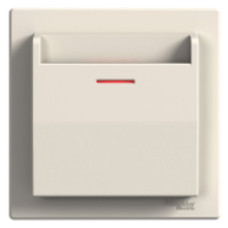 Выключатель Schneider Electric Asfora карточный кремовый